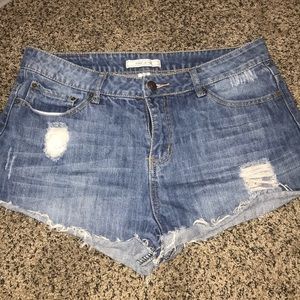 Adam Levine high wasted shorts. Size 11/12.